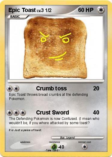 Pokemon Epic Toast