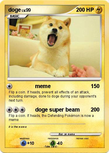 Pokemon doge