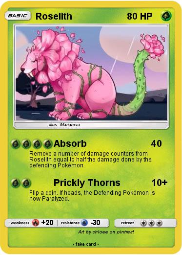 Pokemon Roselith