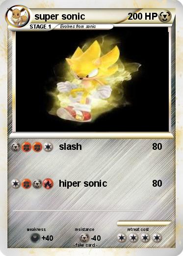 Pokemon super sonic