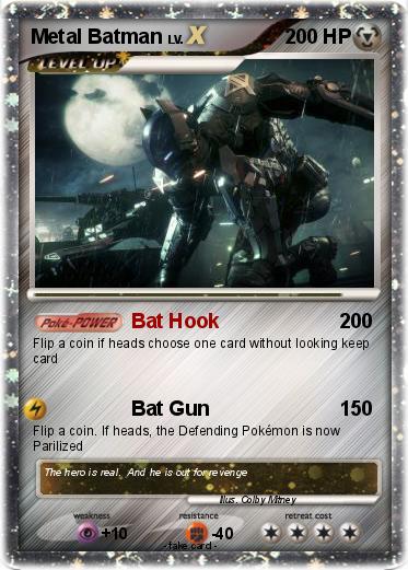 Pokemon Metal Batman
