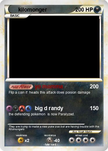 Pokemon kilomonger