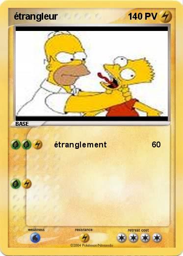 Pokemon étrangleur
