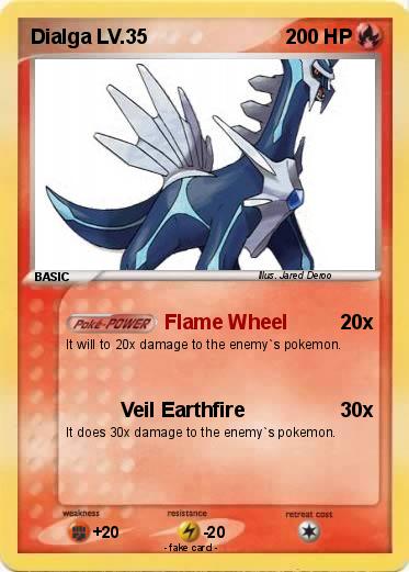 Pokemon Dialga LV.35