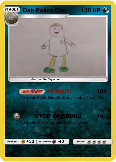 Pokemon Dab Police Dan