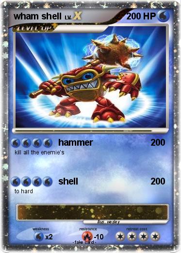 Pokemon wham shell