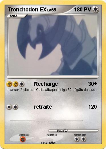 Pokemon Tronchodon EX