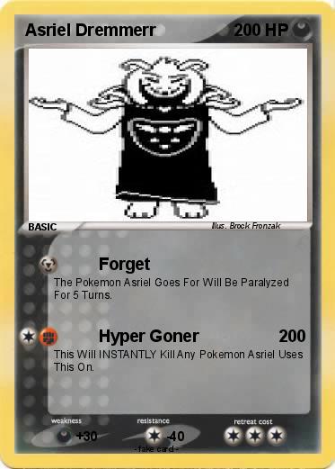 Pokemon Asriel Dremmerr