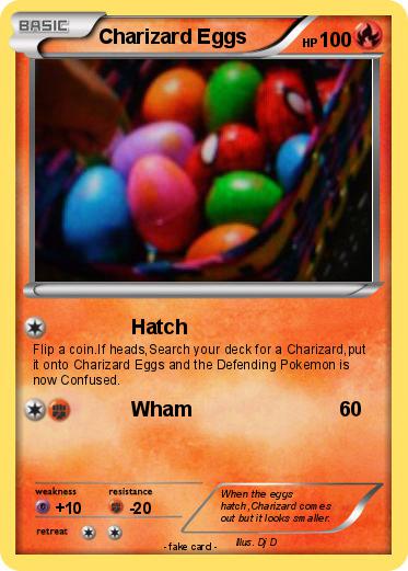 Pokemon Charizard Eggs