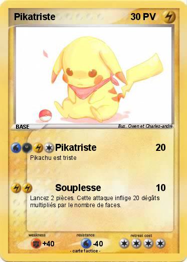 Pokemon Pikatriste