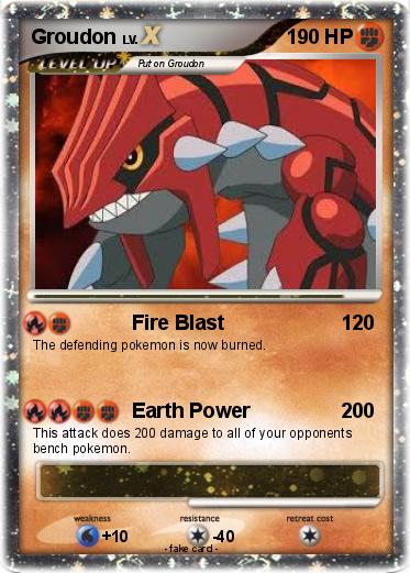 Pokemon Groudon
