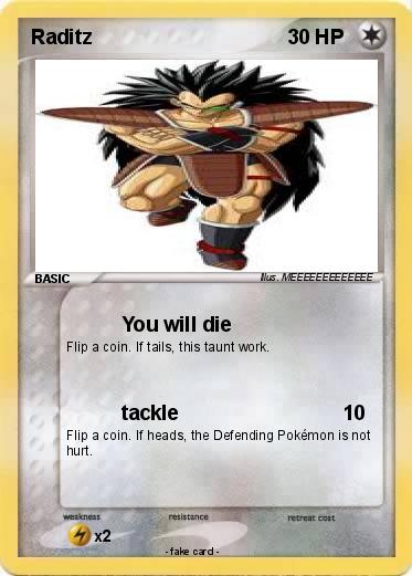 Pokemon Raditz