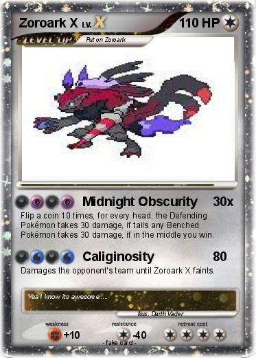 Pokemon Zoroark X