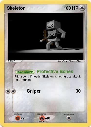 Pokemon Skeleton