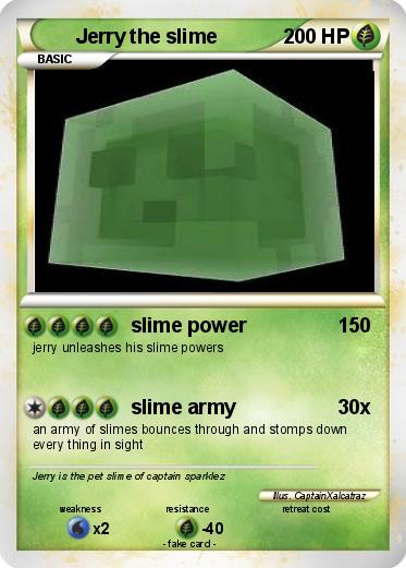 Pokemon Jerry the slime