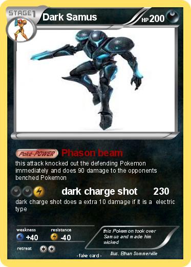 Pokemon Dark Samus