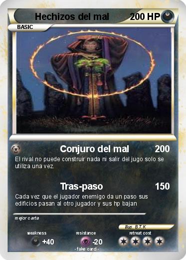 Pokemon Hechizos del mal