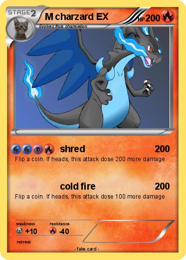 Pokemon M charzard EX