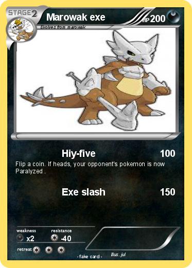 Pokemon Marowak exe