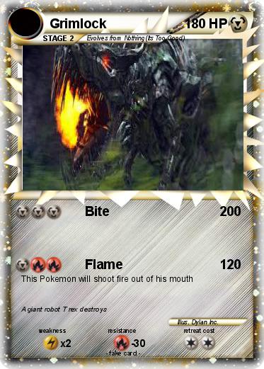 Pokemon Grimlock