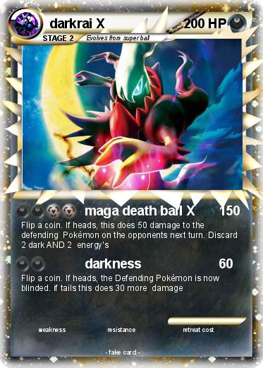 Pokemon darkrai X