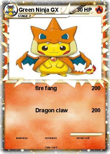 Pokemon Green Ninja GX
