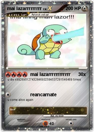 Pokemon mai lazarrrrrrrrr