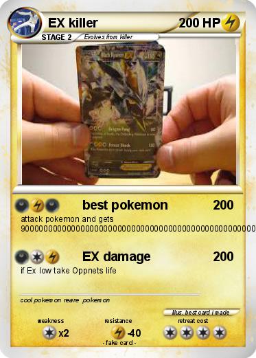 Pokemon EX killer