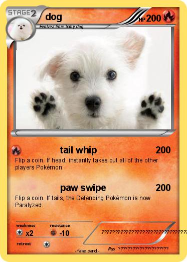 Pokemon dog
