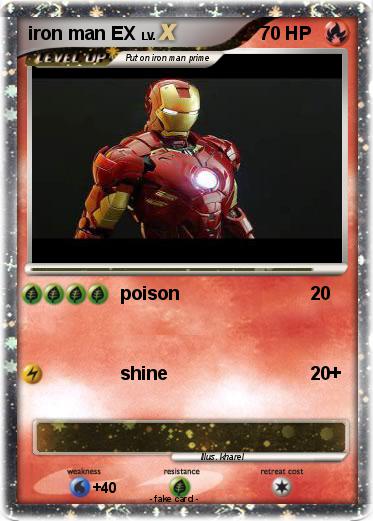 Pokemon iron man EX