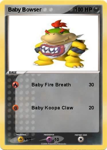 Pokemon Baby Bowser