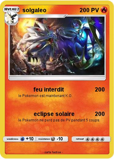 Pokemon solgaleo