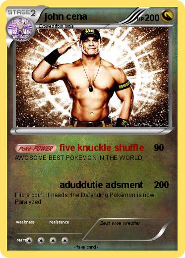 Pokemon john cena