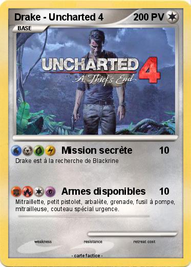 Pokemon Drake - Uncharted 4