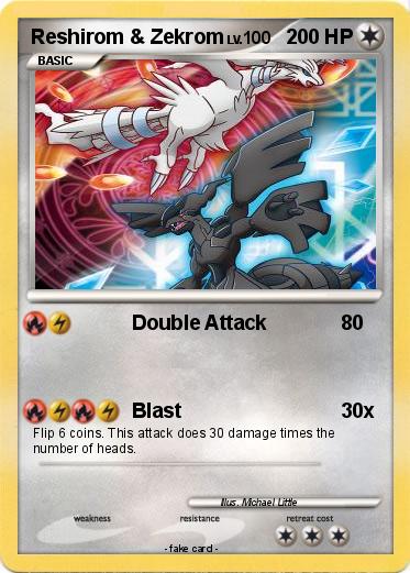 Pokemon Reshirom & Zekrom