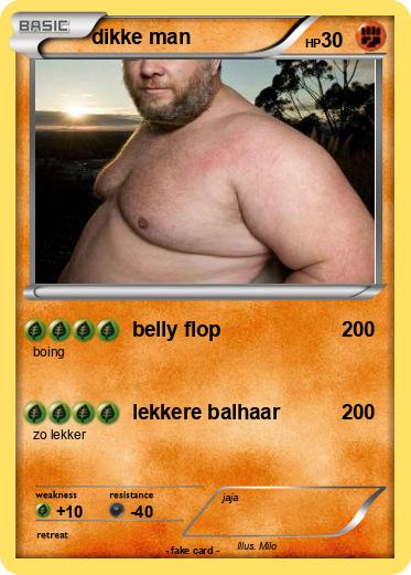 Pokemon dikke man