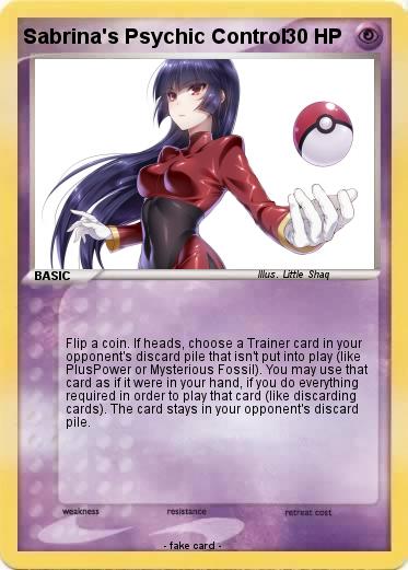 Pokemon Sabrina's Psychic Control
