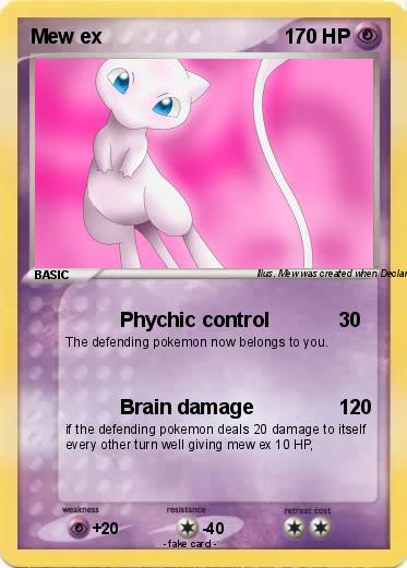 Pokemon Mew ex