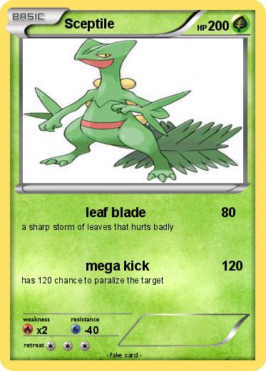 Pokemon Sceptile