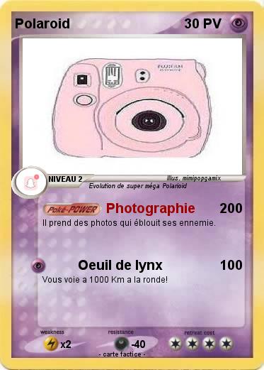 Pokemon Polaroid