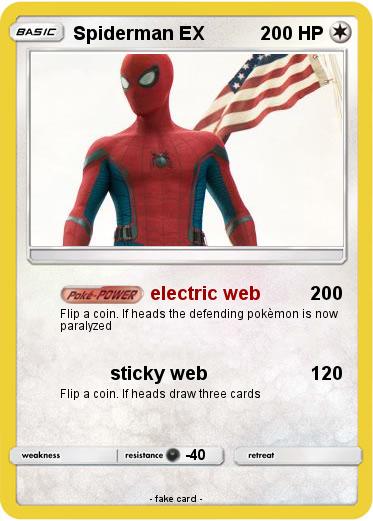 Pokemon Spiderman EX