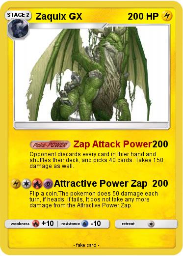 Pokemon Zaquix GX
