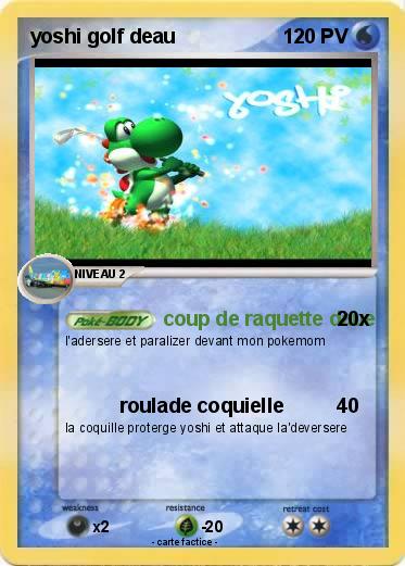 Pokemon yoshi golf deau