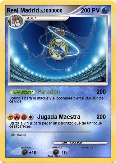 Pokemon Real Madrid
