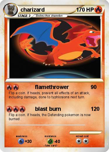 Pokemon charizard