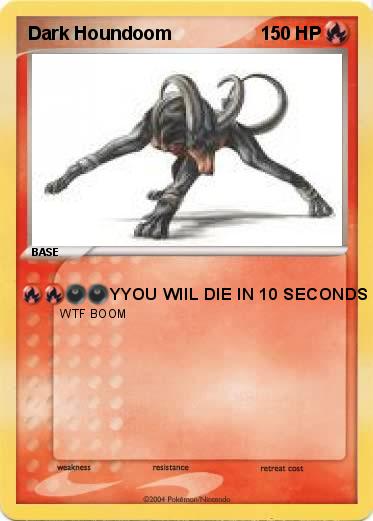 Pokemon Dark Houndoom