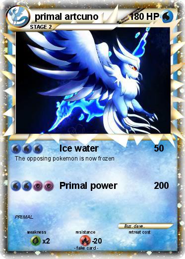 Pokemon primal artcuno