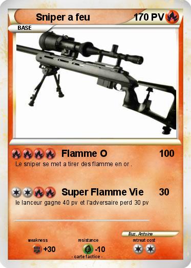 Pokemon Sniper a feu