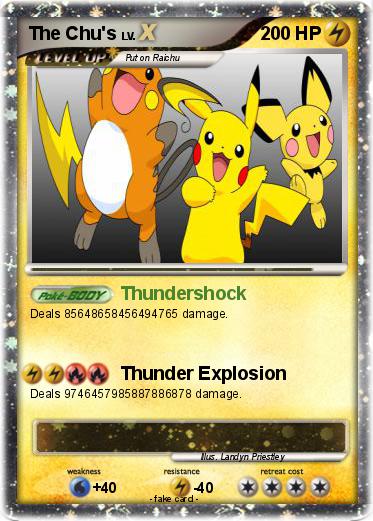 Pokemon The Chu's