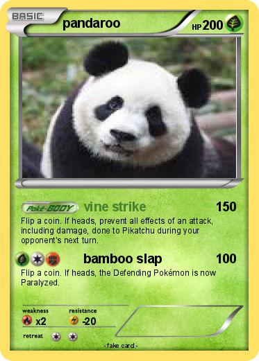 Pokemon pandaroo